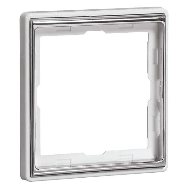 PEHA Rahmen 1-fach rws/chr waage/senkrecht D 95.571.02.60